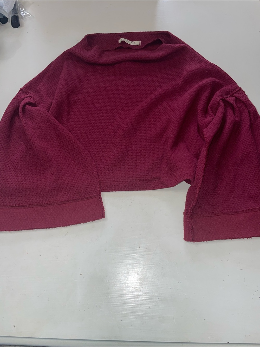 We The Free cropped oversized shirt XS